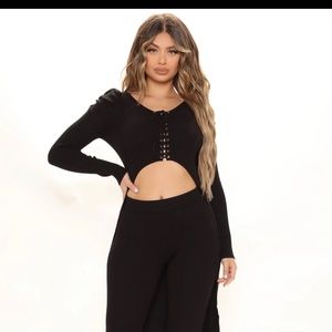 Cardigan and legging set